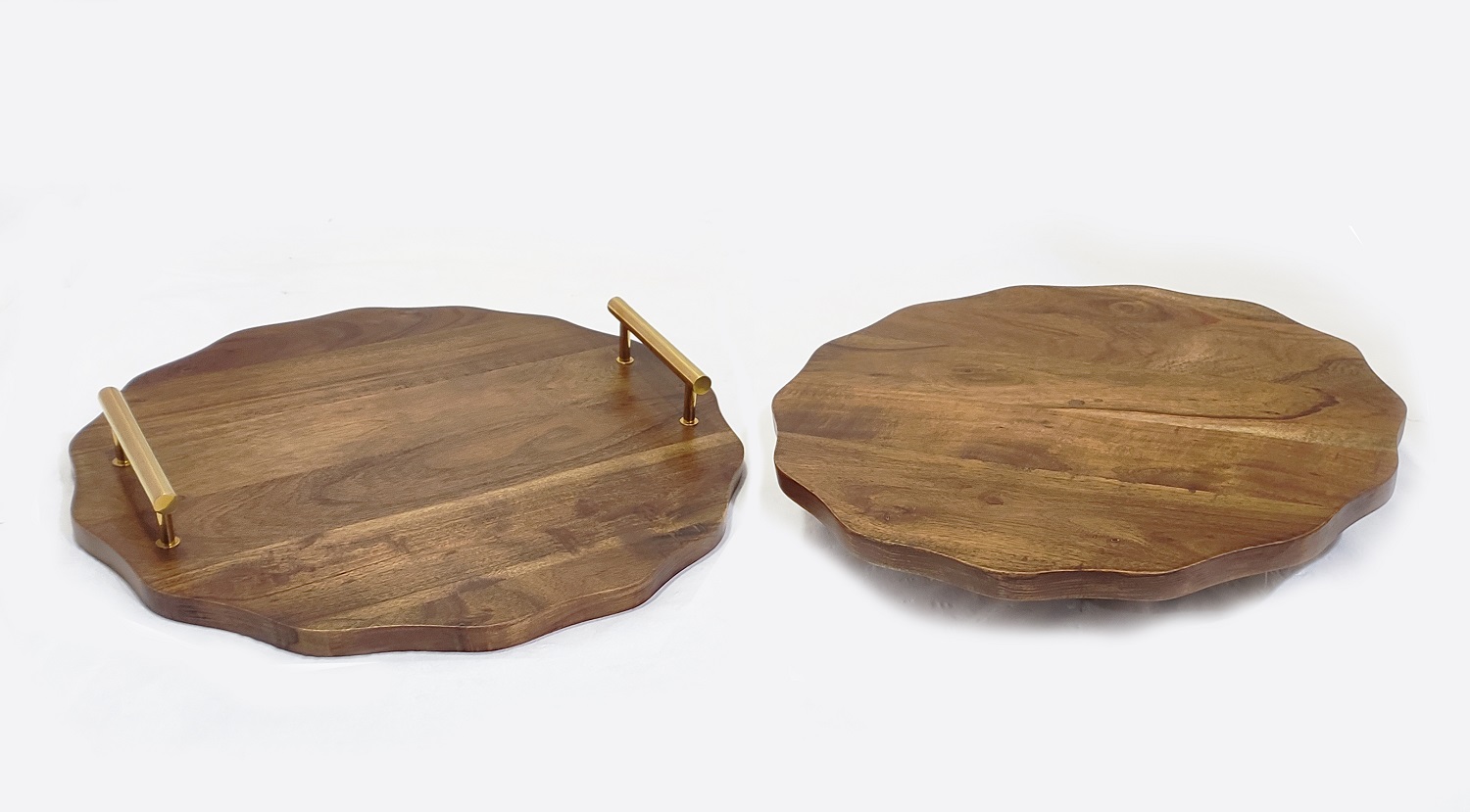 Wooden Curve Serveware
