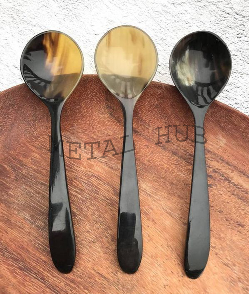 Horn Serving Spoon