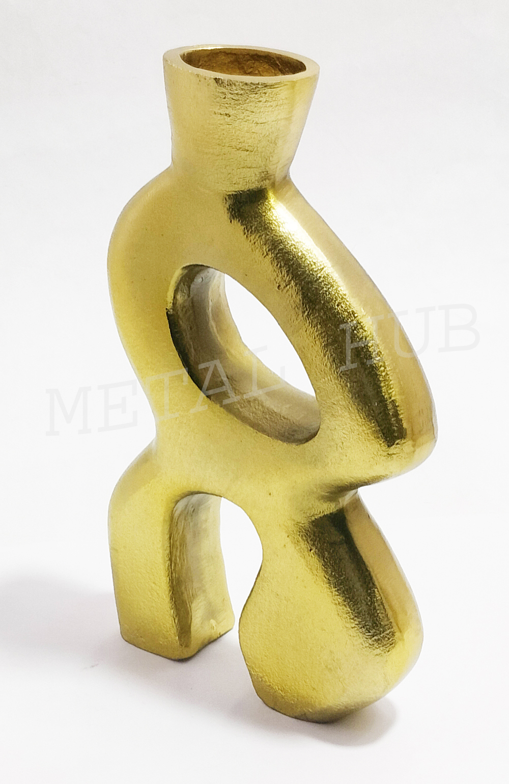 ALUMINIUM FLOWER VASE