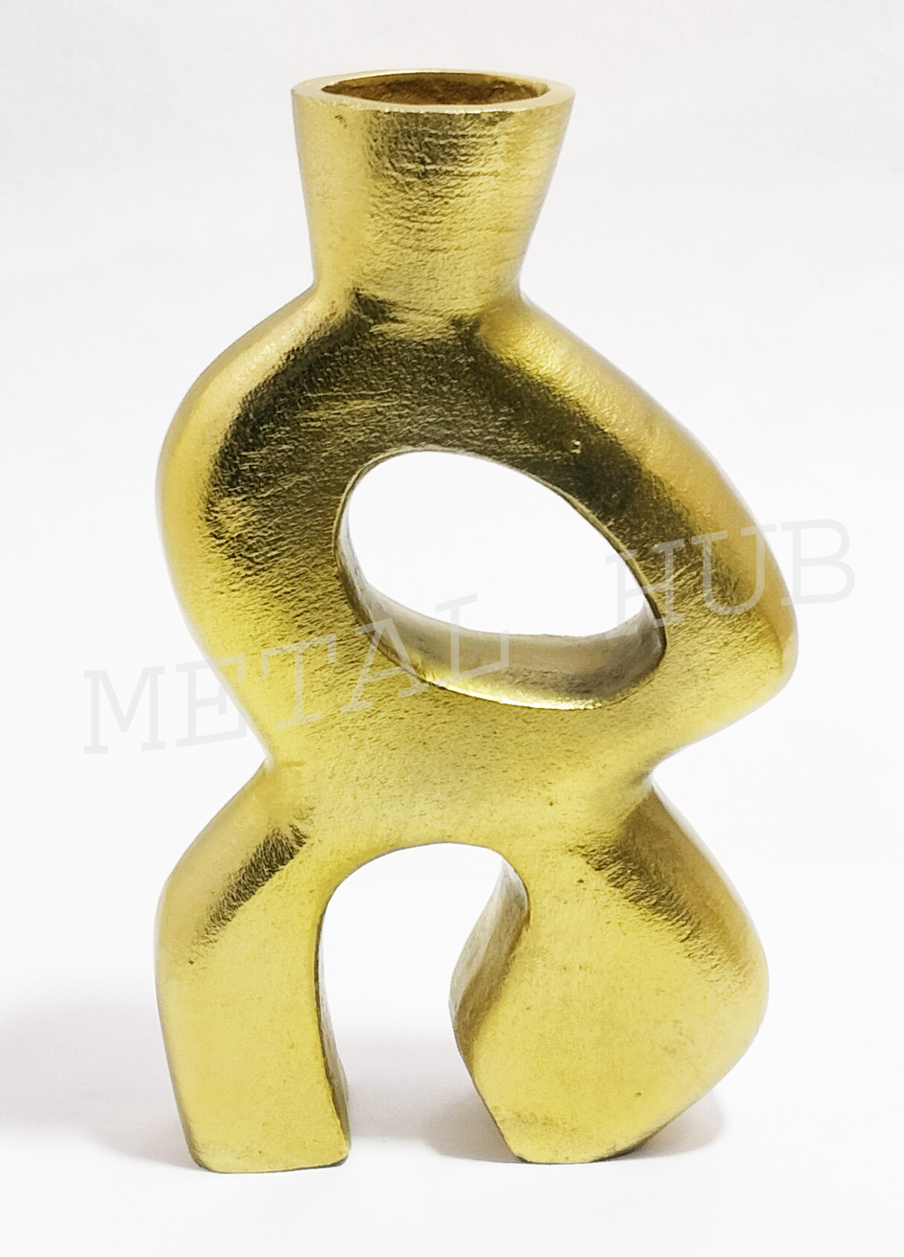 ALUMINIUM FLOWER VASE